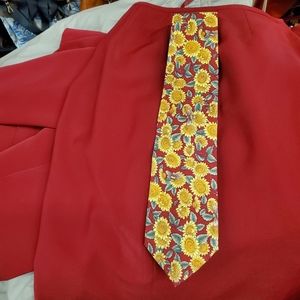 Beans Mcgee mens neckie Sunflowers